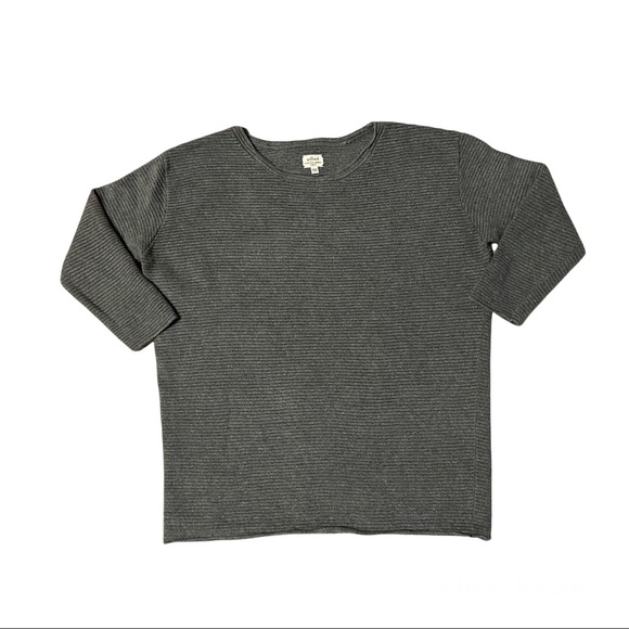 ARITZIA WILFRED Blanchard Silk Cashmere Sweater Gray Women’s Size XS - Picture 2 of 8